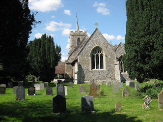 photo of St John the Baptist's Church burial ground