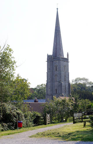 photo of St Mary's Church burial ground