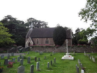 photo of All Saints' Church burial ground