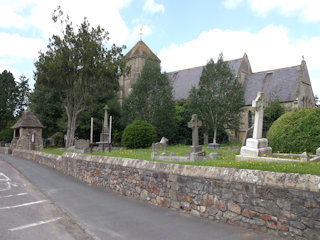 photo of St Bartholomew's Church burial ground