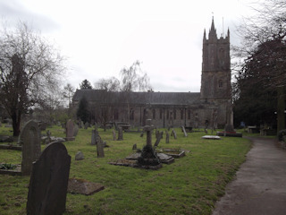 photo of St Mary's Church burial ground