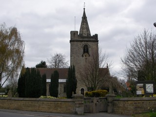 photo of All Saints' Church burial ground