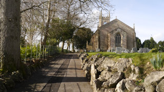 photo of Holy Trinity's Church burial ground