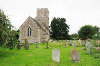 photo of All Saints' Church burial ground