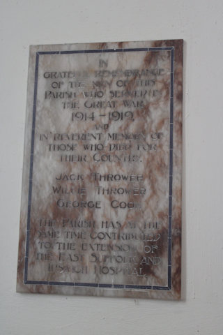 photo of St Mary of Grace (roll of honour)'s 