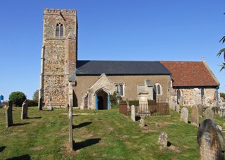 photo of St Botolph's Church burial ground