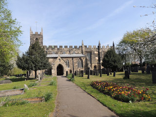 photo of St Wilfrid's Church burial ground