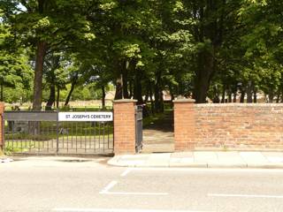 photo of St Joseph SMT's Church burial ground