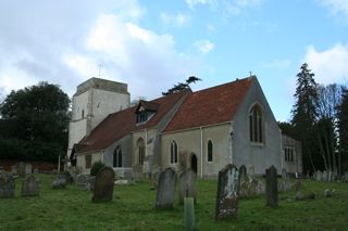 photo of St Martin's Church burial ground