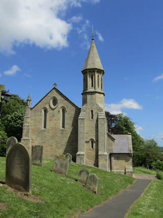 photo of St Andrew's Church burial ground