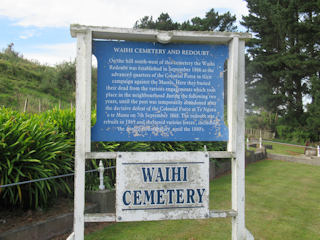 photo of Waihi Redoubt