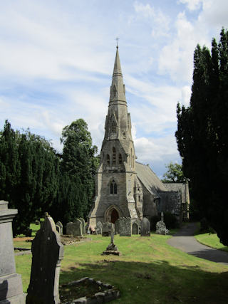 photo of Holy Trinity's Church burial ground