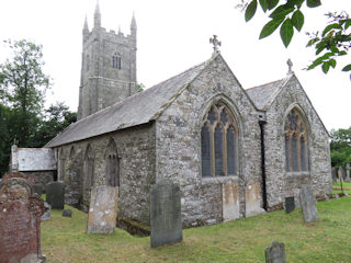 photo of St Ladoca's Church burial ground