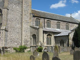 photo of St Botolph's Church burial ground