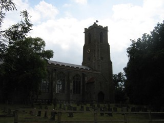 photo of St Helen's Church burial ground