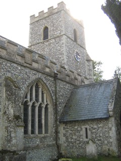 photo of All Saints' Church burial ground