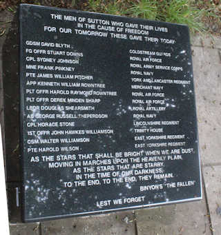 photo of New War Memorial