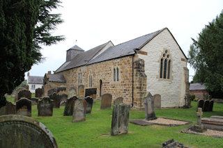 photo of St Wilfred's Church burial ground