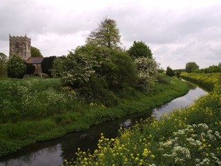 photo of St Adelwold and St Mary's Church burial ground