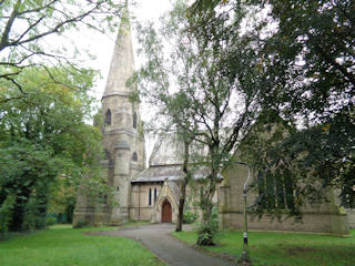 photo of St John the Evangelist's Church burial ground