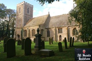 photo of All Saints' Church burial ground