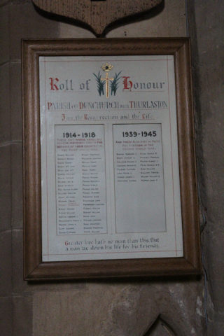 photo of St Peter (roll of honour)