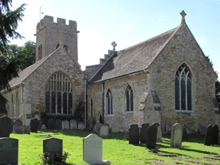 photo of St Botolph's Church burial ground