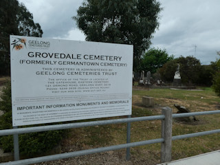 photo of Grovedale Cemetery