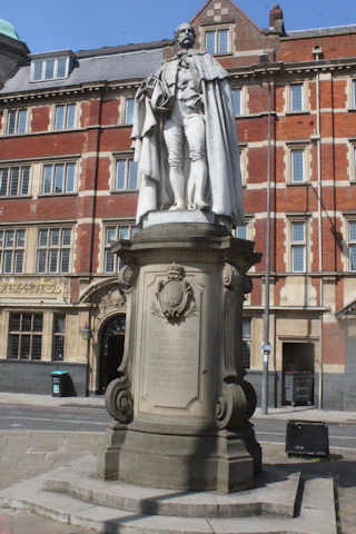 photo of Charles Henry Wilson Statue