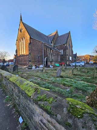 photo of St John's Church burial ground