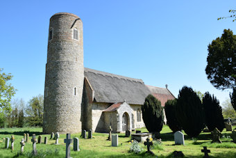 photo of Holy Trinity's Church burial ground