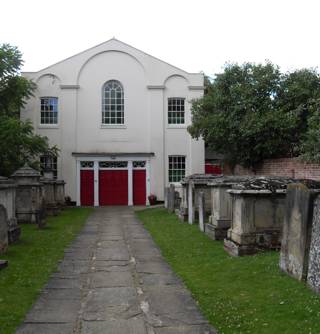 photo of United Reform's Church burial ground