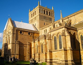 photo of Southwell Minster's Church burial ground