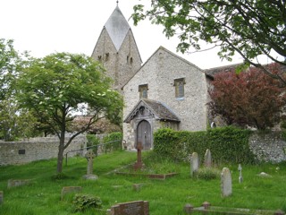 photo of St Mary's Church burial ground