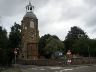 photo of St Mary's Church burial ground