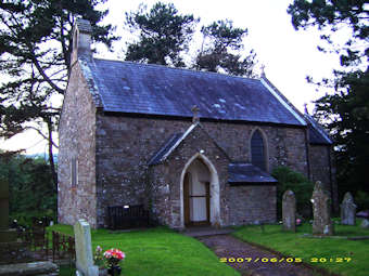 photo of St Peter's Church burial ground