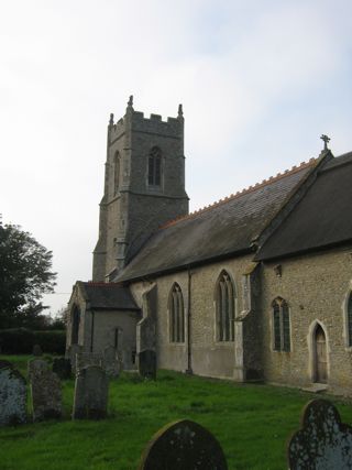 photo of St Peter's Church burial ground