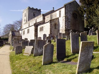 photo of St James' Church burial ground