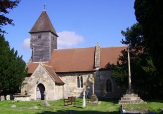 photo of St John the Baptist's Church burial ground