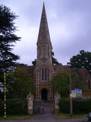 photo of Christ Church's burial ground