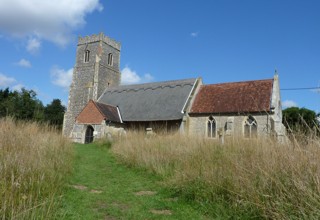 photo of St Botolph's Church burial ground