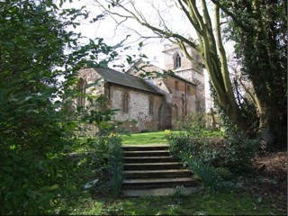 photo of St Helen's Church burial ground