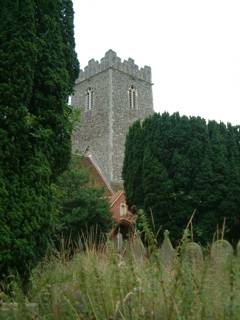 photo of St Andrew's Church burial ground