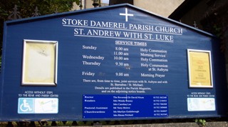 photo of St Andrew with St Luke's Church burial ground