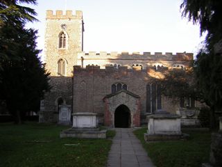 photo of St Andrew's Church burial ground