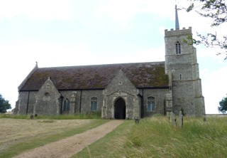 photo of All Saints' Church burial ground