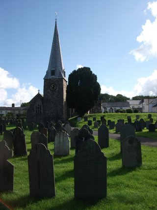 photo of St James' Church burial ground