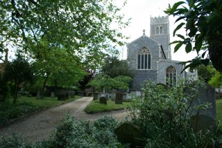 photo of St Mary's Church burial ground