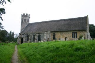 photo of St Peter's Church burial ground