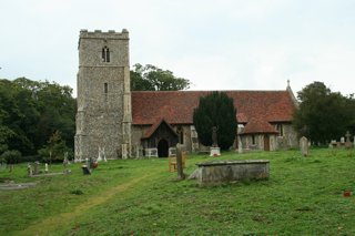 photo of St Peter's Church burial ground